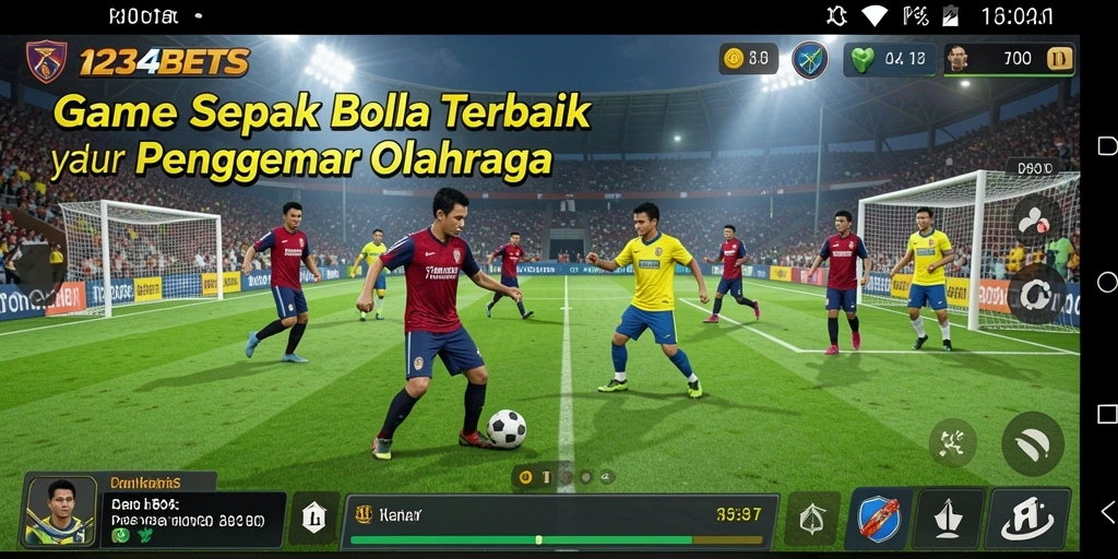 Tampilan gameplay yang mengasyikkan dalam 1234BETS.