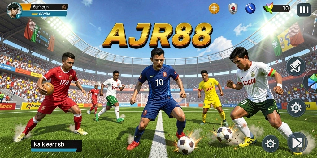 Tampilan menarik dari gameplay <strong>AJR88</strong> dengan aksi olahraga seru.