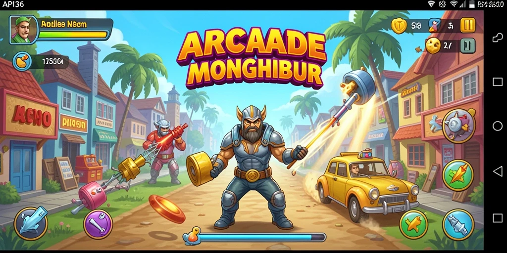 Gameplay seru API36 dengan grafis menarik dan tantangan beragam.
