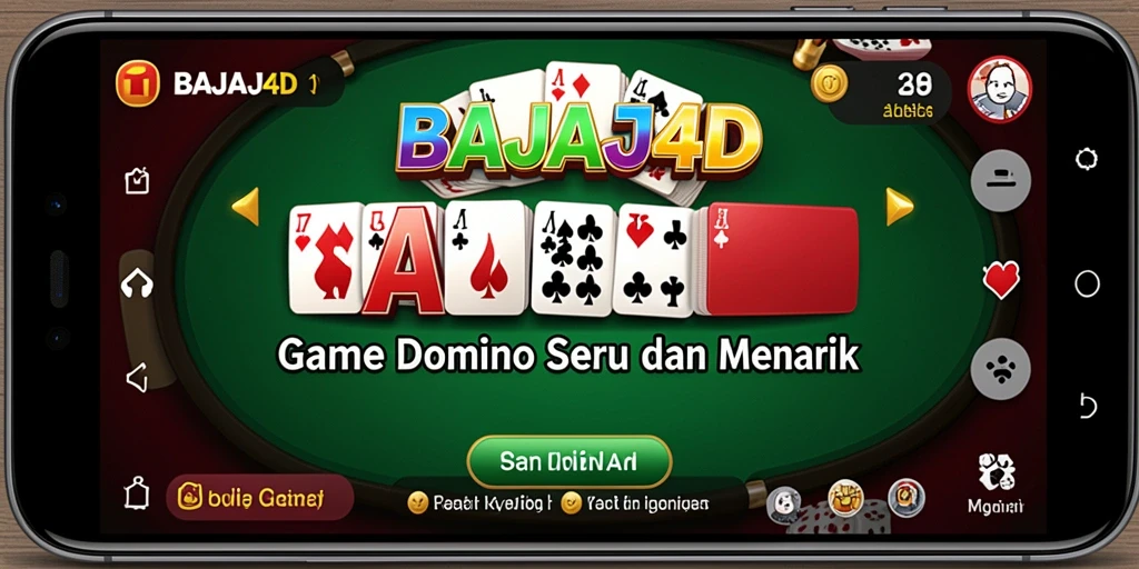 Screenshot gameplay BAJAJ4D menunjukkan keseruan bermain Domino.