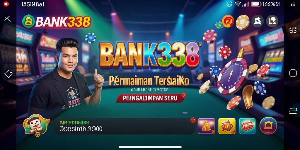 Screenshot yang menampilkan gameplay kasino BANK338 yang menegangkan.