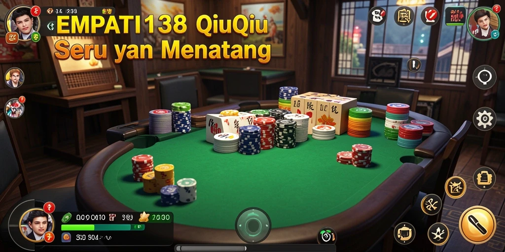 Tangkapan layar utama dari gameplay QiuQiu yang menarik.