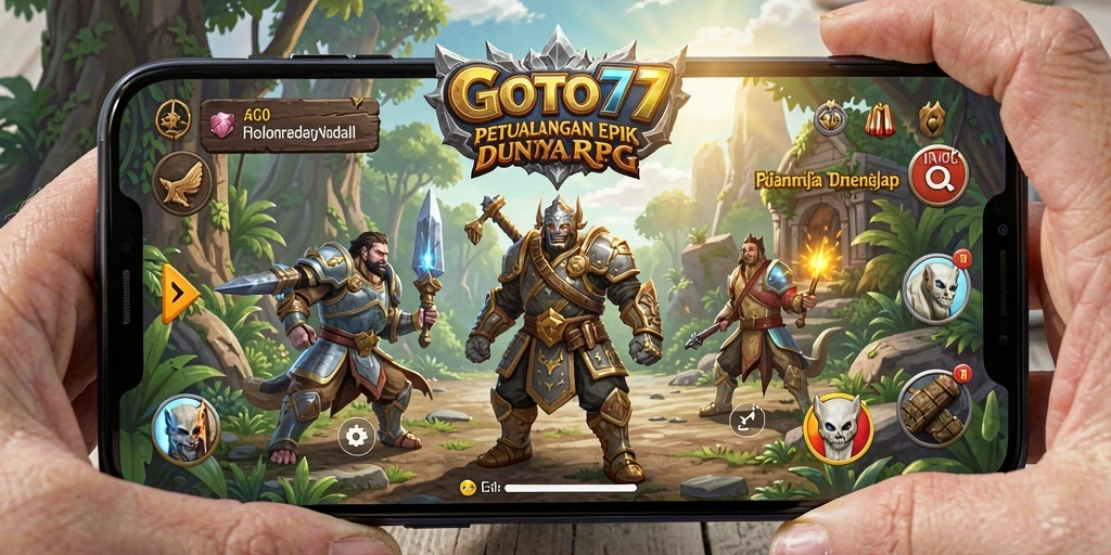 Gameplay GOTO77 yang menarik dengan petualangan RPG yang mendalam.