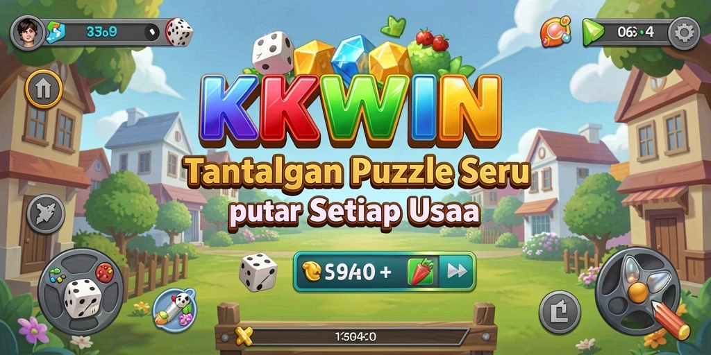 Screenshot KKWIN menampilkan gameplay Puzzle yang menarik dan menantang.
