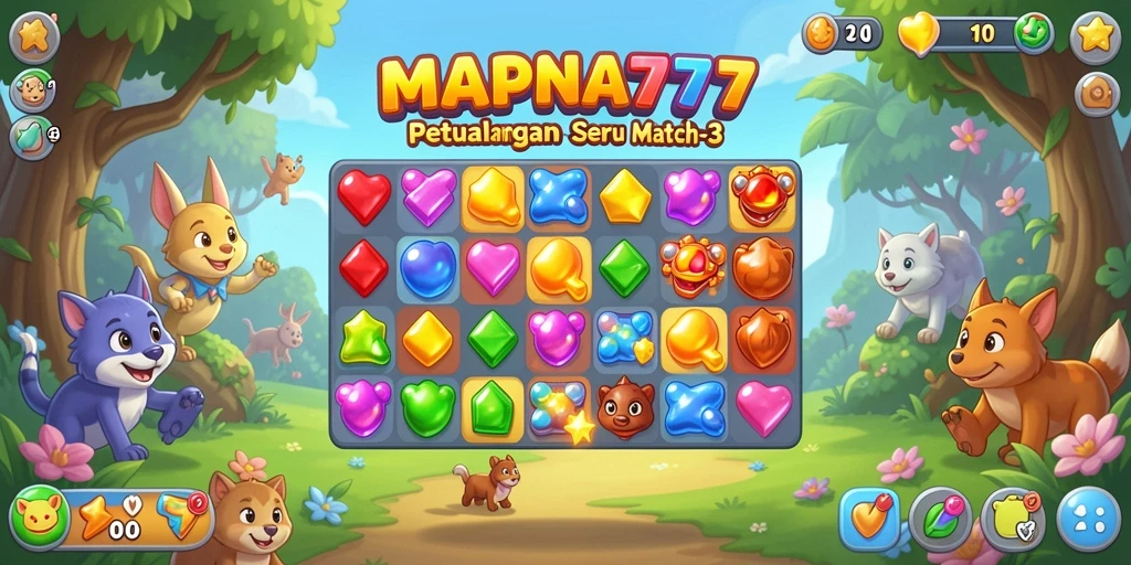 Tampilan menarik dari gameplay seru MAPNA777.