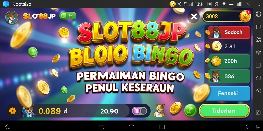 Gameplay seru dan interaktif dari SLOT88JP Bingo.